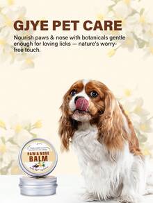 GJYC PET Natural Paw & Nose Care Balm - Quickly Soothes Dry Skin, Available In Multiple Scents And Sizes, Protective And Healing Effects