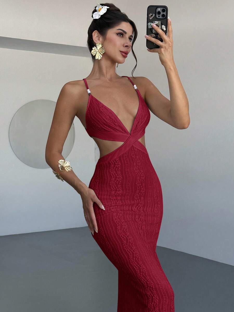 Ženska Elegantna Haljina bez Leđa