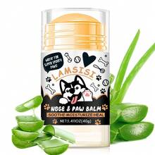 Avocado Oil & Beeswax Pet Paw Balm - Moisturizing Cream For Cracked, Dry Paw Pads And Noses Of Dogs And Cats