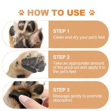 Avocado Oil & Beeswax Pet Paw Balm - Moisturizing Cream For Cracked, Dry Paw Pads And Noses Of Dogs And Cats