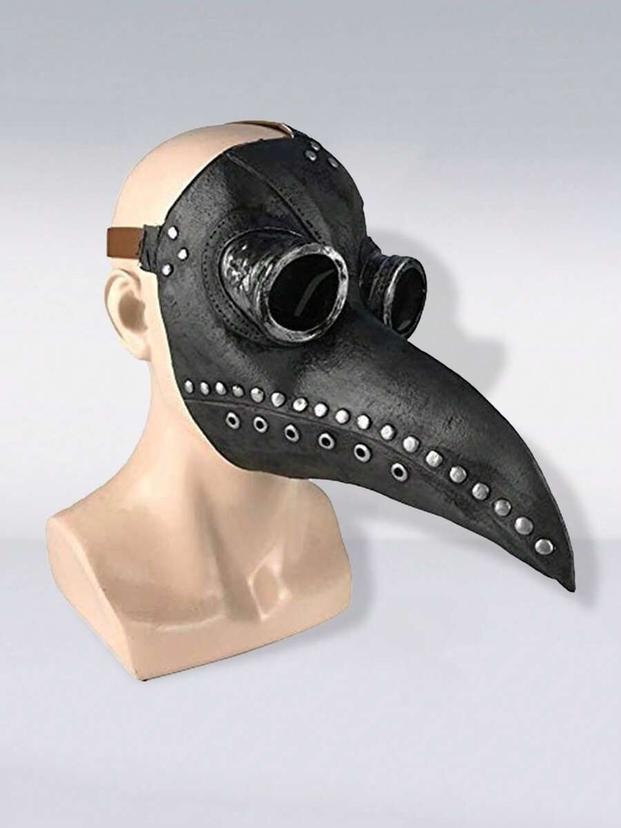 1 set maske doktora kuge – srednjovekovna gotička maska sa kljunom