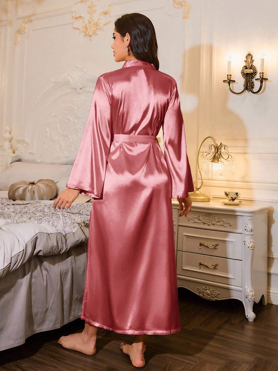 Francuska elegantna bademantil haljina