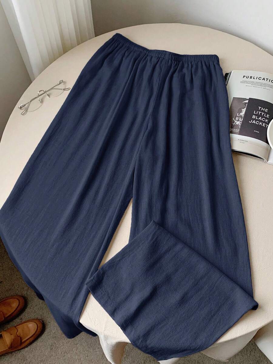Ženske Casual Svestrane široke Pantalone