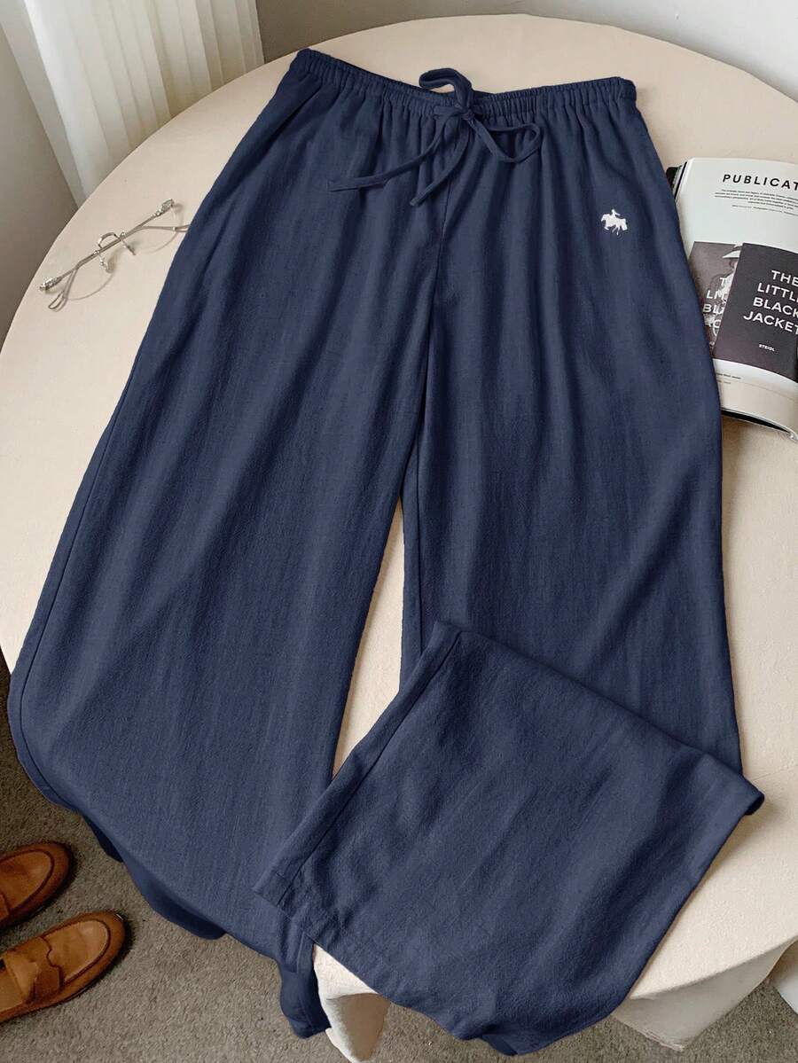 Ženske Casual Svestrane široke Pantalone