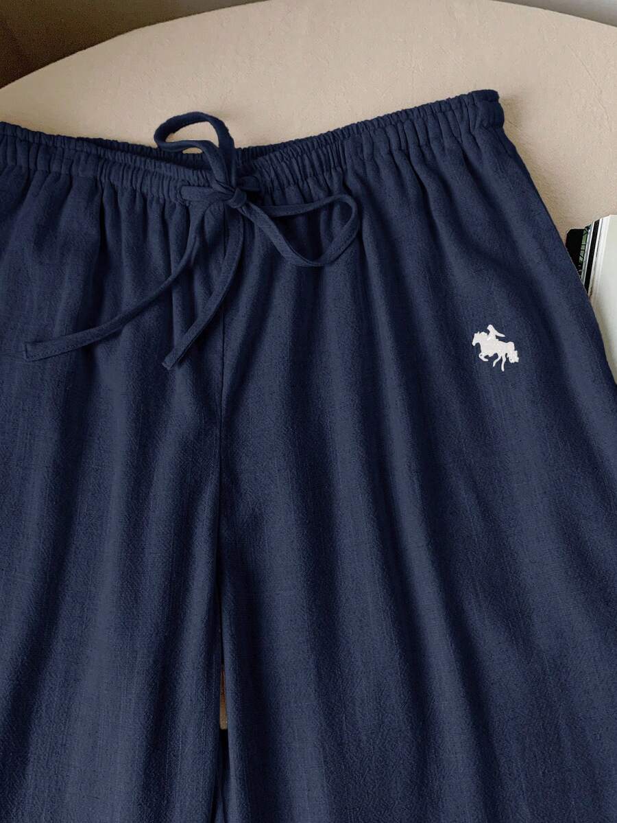 Ženske Casual Svestrane široke Pantalone
