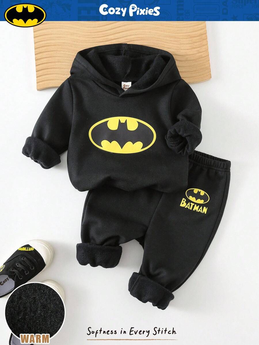SUPERMAN  Set od 2 komada za dečaka sa duksericom sa kapuljačom i joger pantalonama