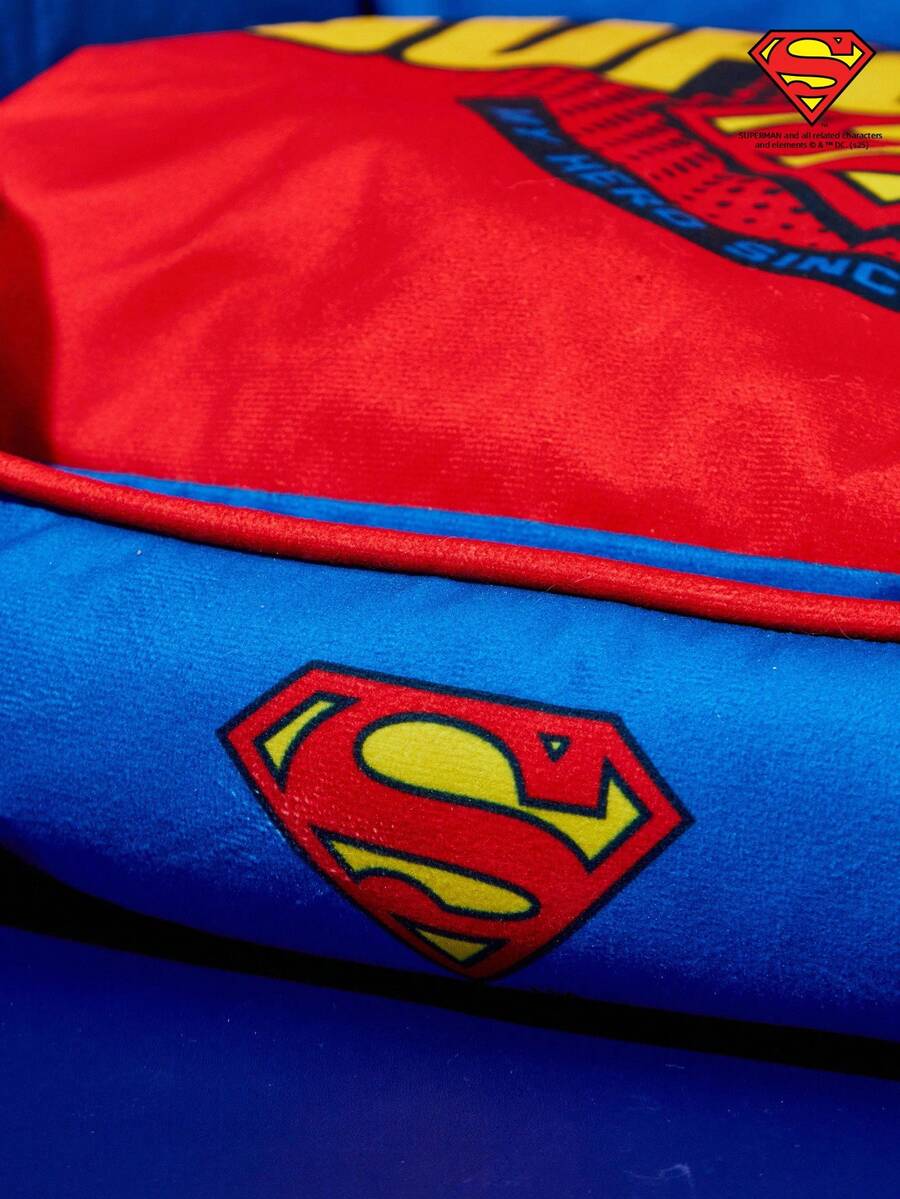 SUPERMAN  štampani jastučić za ljubimce, odvojiv i periv