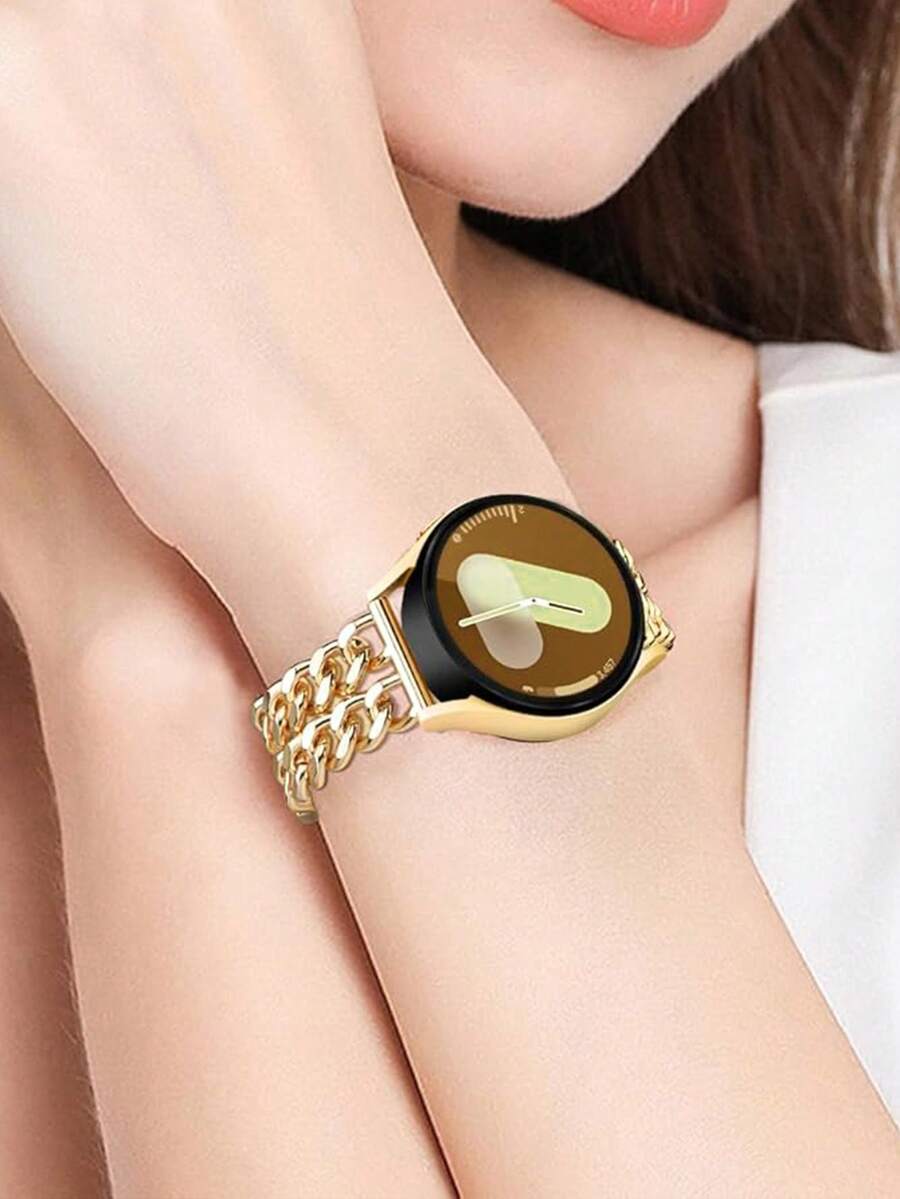 Galaxy Watch 4 5 6 7 Pro 40/41mm 42mm 44mm 45mm 47mm 43mm Active2 Gear S3, podesiva narukvica od kože i metala