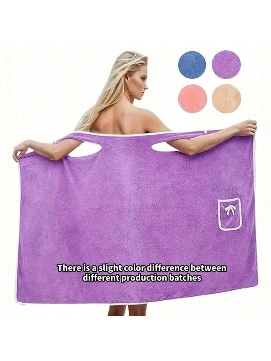 Super mekani ženski set bademantilja od koralnog flisa sa mašnom