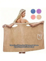 Super mekani ženski set bademantilja od koralnog flisa sa mašnom