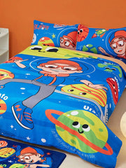 SpongeBob SquarePants Set posteljine od 3 komada, mekan i topao brušeni materijal
