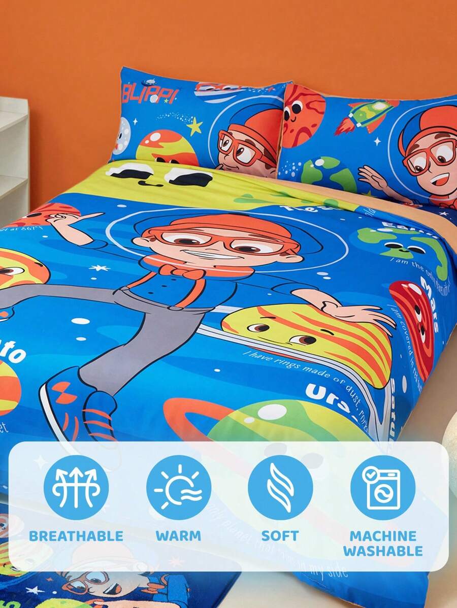 PAW Patrol Set od 3 komada jorgan-navlaka sa printom, od brušene tkanine, mekana i topla