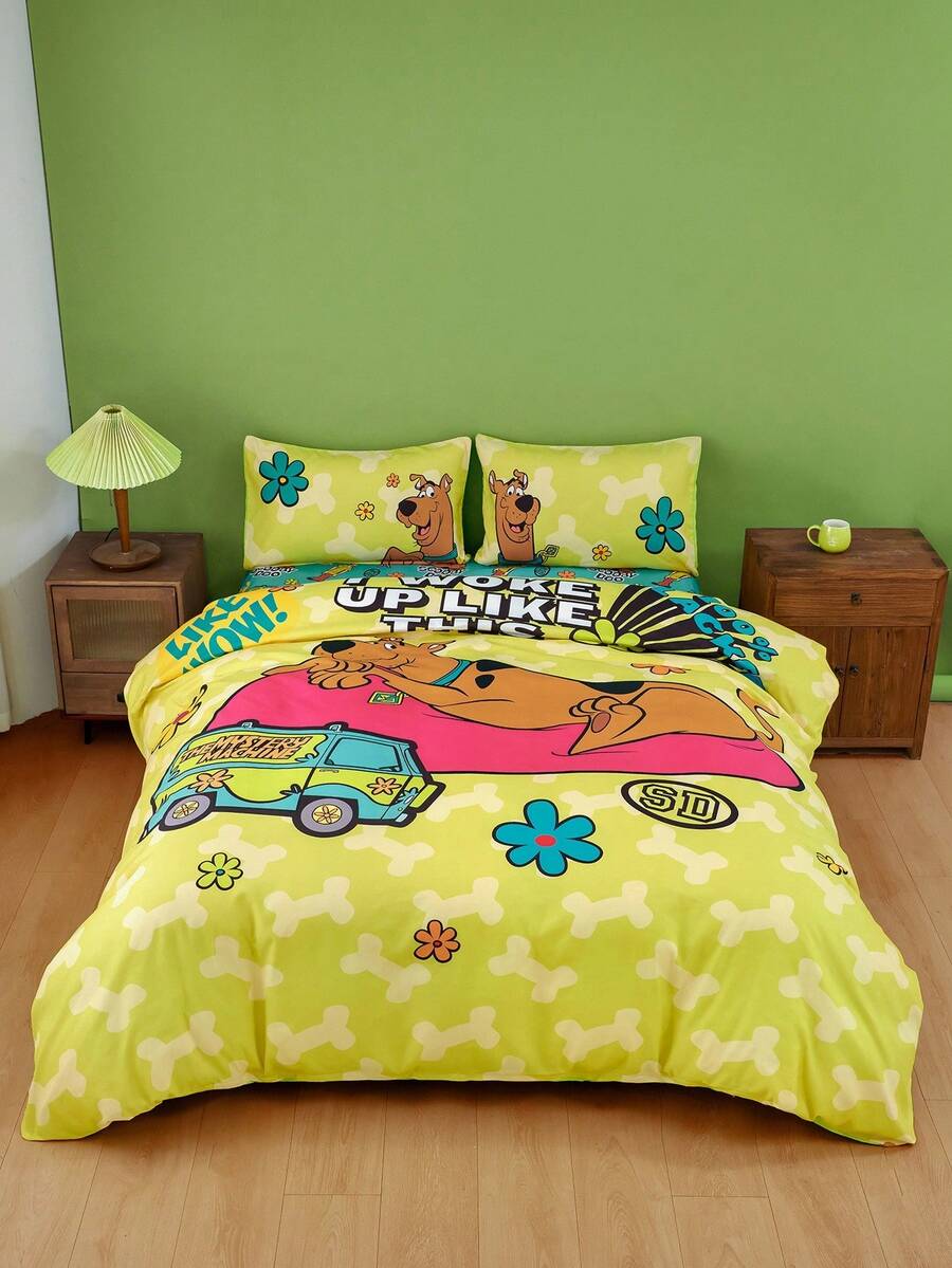SCOOBY-DOO Set od 3 komada meke i udobne posteljine