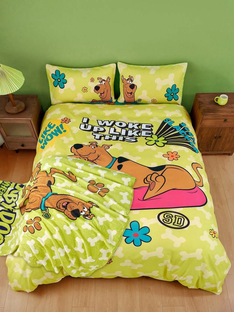 SCOOBY-DOO Set od 3 komada meke i udobne posteljine