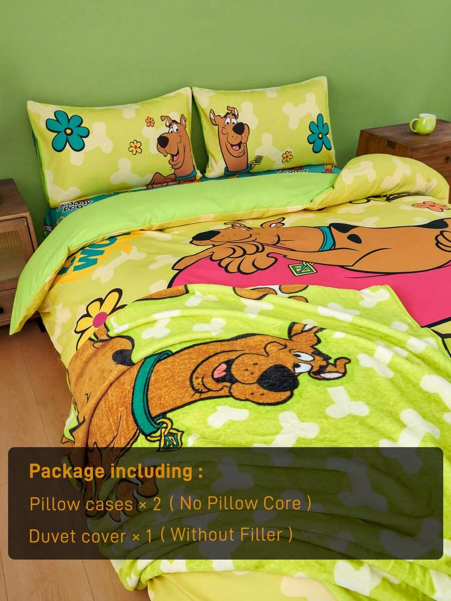 SCOOBY-DOO Set od 3 komada meke i udobne posteljine