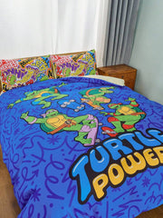 GARFIELD Set posteljine od 3 komada sa slovima i crtanim uzorkom, od brušene tkanine