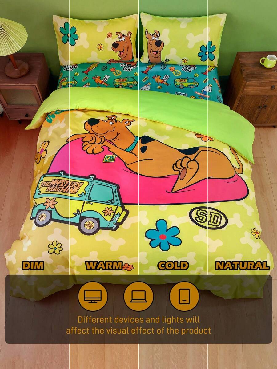 SCOOBY-DOO Set od 3 komada meke i udobne posteljine