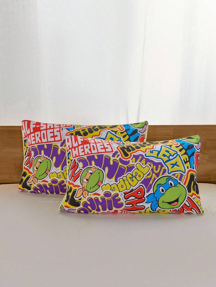 GARFIELD Set posteljine od 3 komada sa slovima i crtanim uzorkom, od brušene tkanine