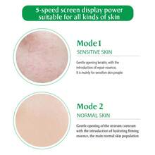 Skincare Tool Wireless Microneedle Roller Pen Digital Display Beauty Device With 10pcs Replaceable Needle Heads