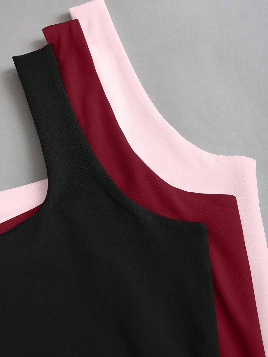 Sweetra Ženska Letnja Majica – Kvadratni Izrez, Nabran Slim Fit Casual Top