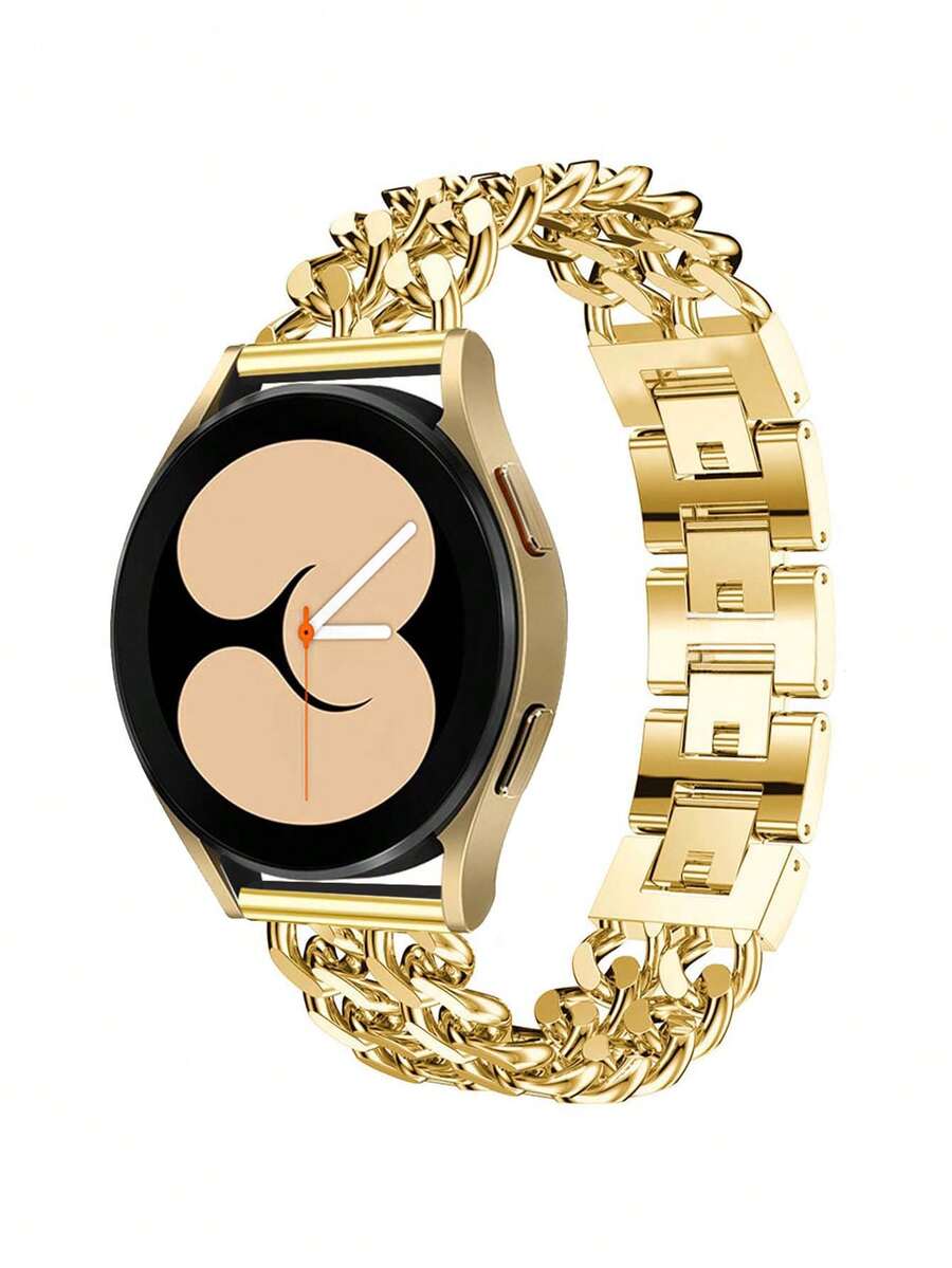 Galaxy Watch 4 5 6 7 Pro 40/41mm 42mm 44mm 45mm 47mm 43mm Active2 Gear S3, podesiva narukvica od kože i metala