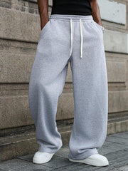 Muške ležerne trenerke širokog kroja, streetwear jogeri