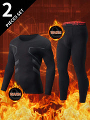Muški set termo veša 2 kom, jesen/zima, dugi termo-donji deo + pantalone