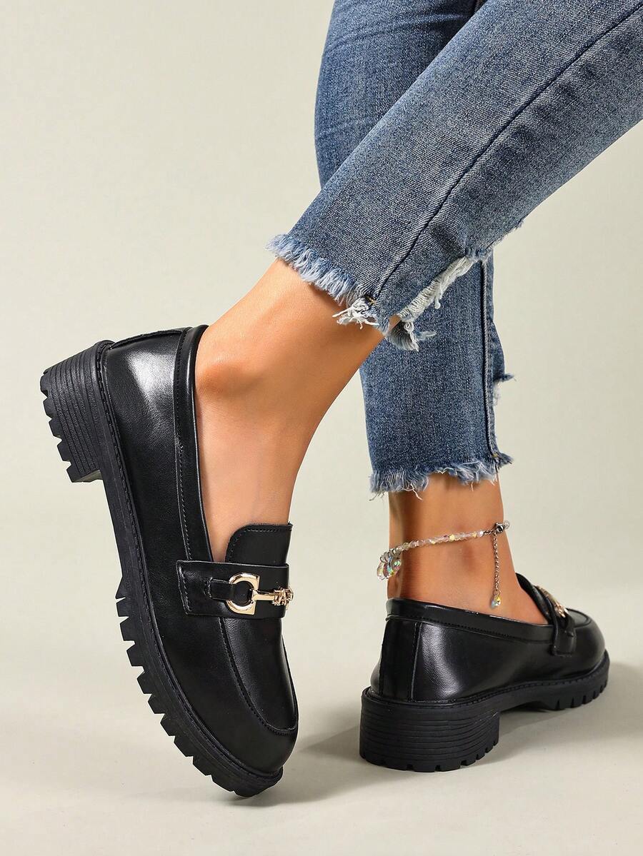 Slip-on mokasne  sa debelim potpeticama