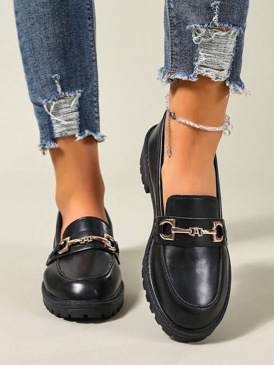 Slip-on mokasne  sa debelim potpeticama