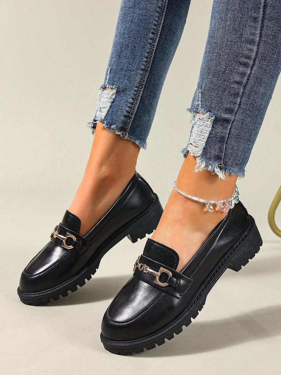 Slip-on mokasne  sa debelim potpeticama
