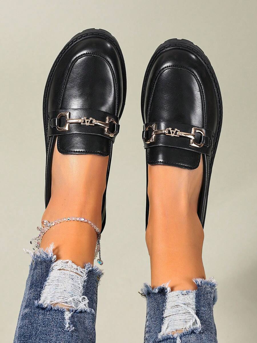 Slip-on mokasne  sa debelim potpeticama