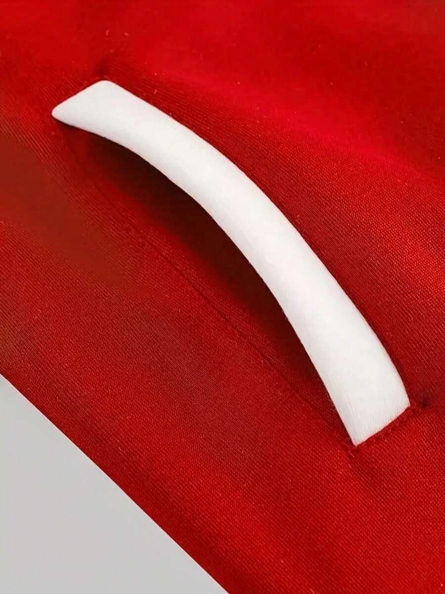 Muška ležerna bejzbol jakna dugih rukava, širokog kroja, sa color block dizajnom