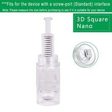 Skincare Tool Wireless Microneedle Roller Pen Digital Display Beauty Device With 10pcs Replaceable Needle Heads