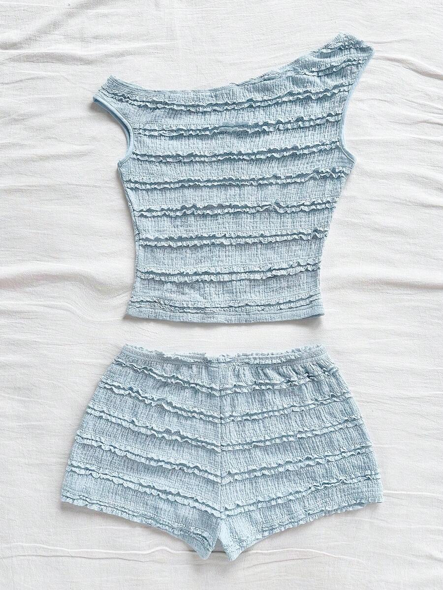 Ženski Letnji Casual Pleteni Set od 2 dela
