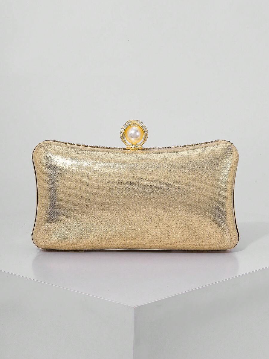 Elegantna torba-kverni sa veštačkim biserima, romantična
