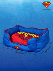 SUPERMAN  štampani jastučić za ljubimce, odvojiv i periv