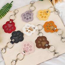 Pet Hair Memorial Keychain, Dog Hair Memorial Leather Case, Dog Memorial Keychain, Pet Hair Storage Bag, Unique Pet Memorial Gift, Pet Passing Gift
