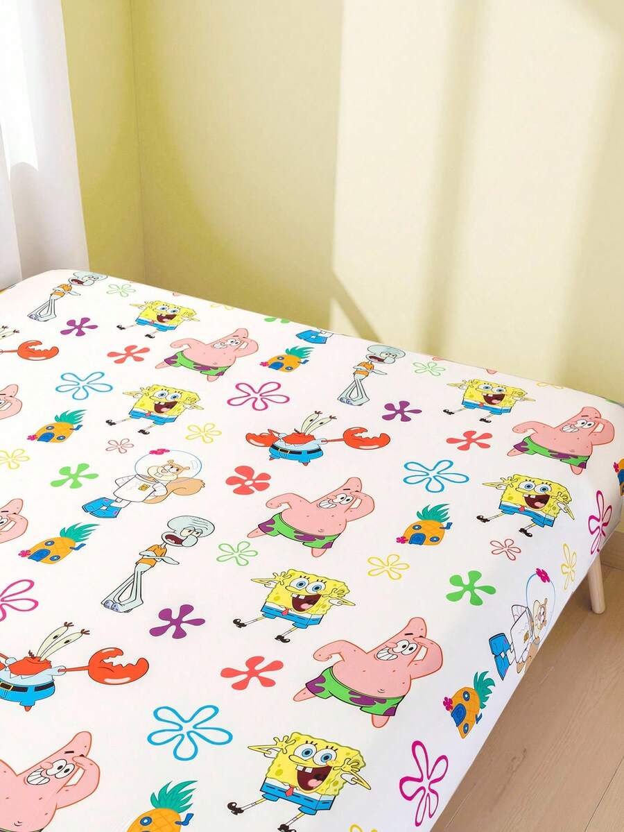 SpongeBob SquarePants čaršav sa crtanim uzorkom