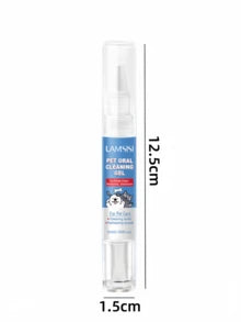 Pet Teeth Cleaning Pen Dog Teeth Cleaning Gel With Soft Brush Head - Suitable For Oral Care Of Dogs And Cats - For Fresh Breath And Gum Health - An Easy-To-Use Pet Teeth Cleaner