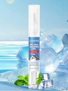 Pet Teeth Cleaning Pen Dog Teeth Cleaning Gel With Soft Brush Head - Suitable For Oral Care Of Dogs And Cats - For Fresh Breath And Gum Health - An Easy-To-Use Pet Teeth Cleaner