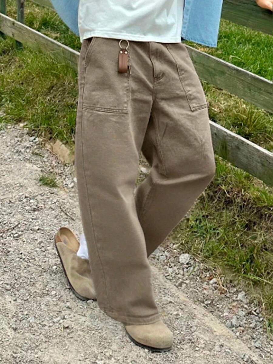 Muške jednobojne teksas farmerke u boji