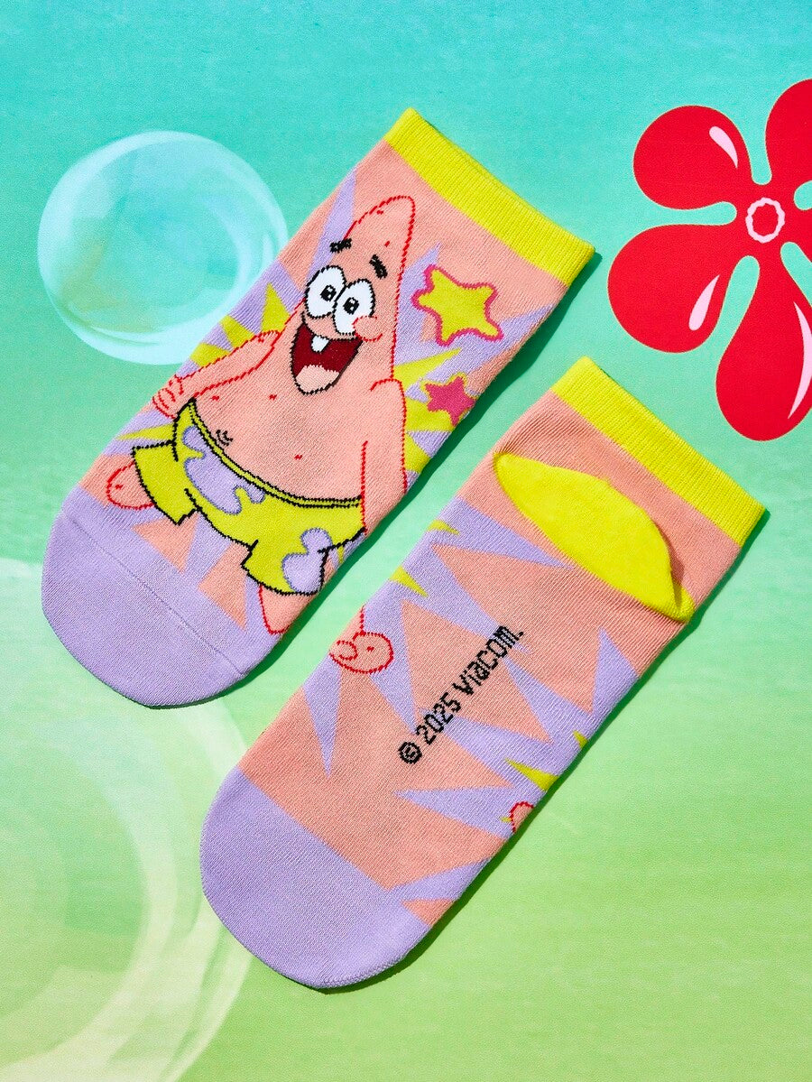SpongeBob SquarePants 4 para slatkih ženskih kratkih čarapa