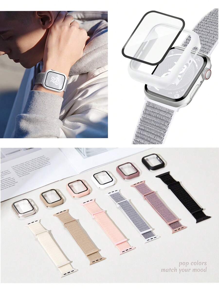 Kompatibilno sa Apple Watch narukvica i kućište, unisex