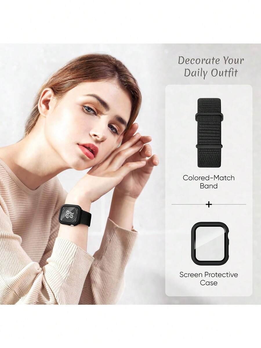 Kompatibilno sa Apple Watch narukvica i kućište, unisex
