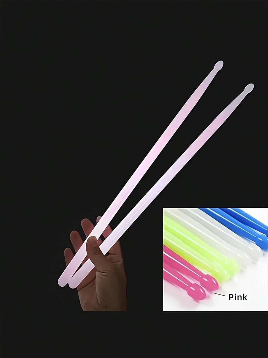 2 kom [Glow-In-The-Dark Drumstick] 5A fluorescentne palice za bubnjeve
