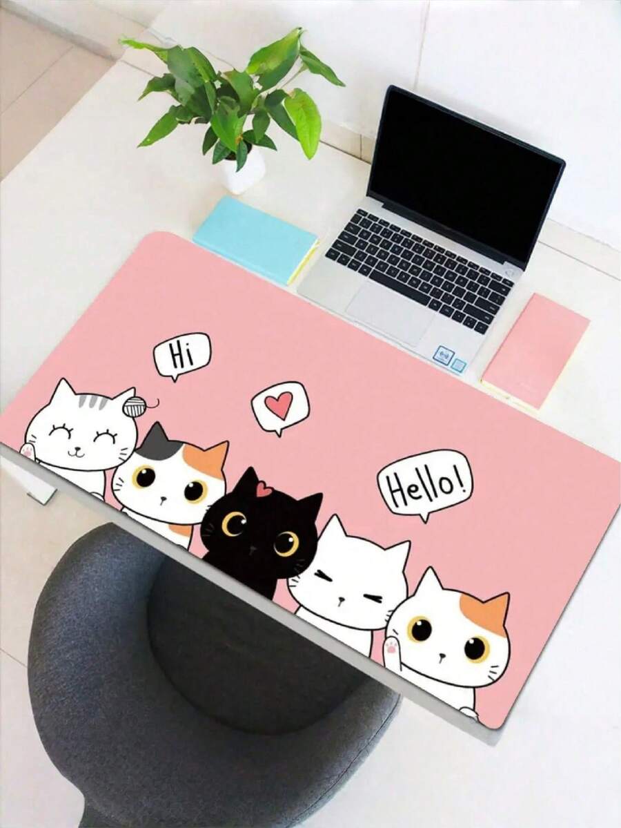 Podloga za miš sa prečicama na tastaturi, sa zadebljanom gumom, 9.45 x 7.9 inča