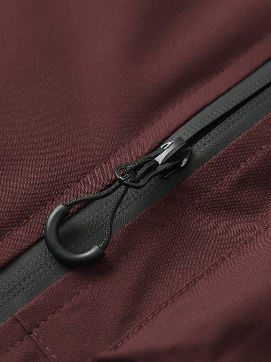 Muška softshell vetrovka sa kapuljačom i pertlama