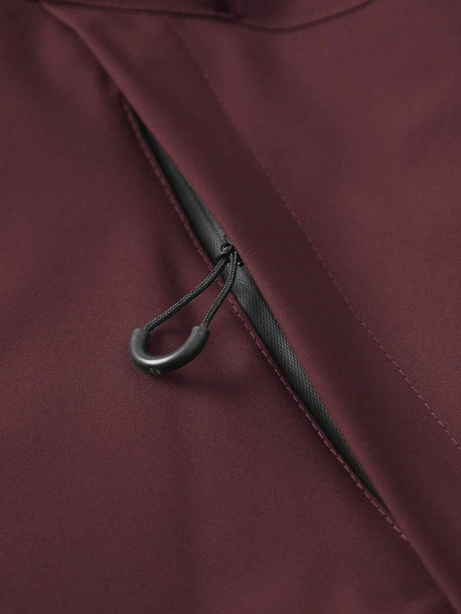 Muška softshell vetrovka sa kapuljačom i pertlama