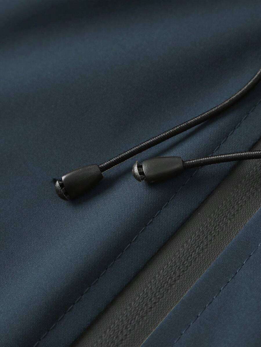 Muška softshell vetrovka sa kapuljačom i pertlama