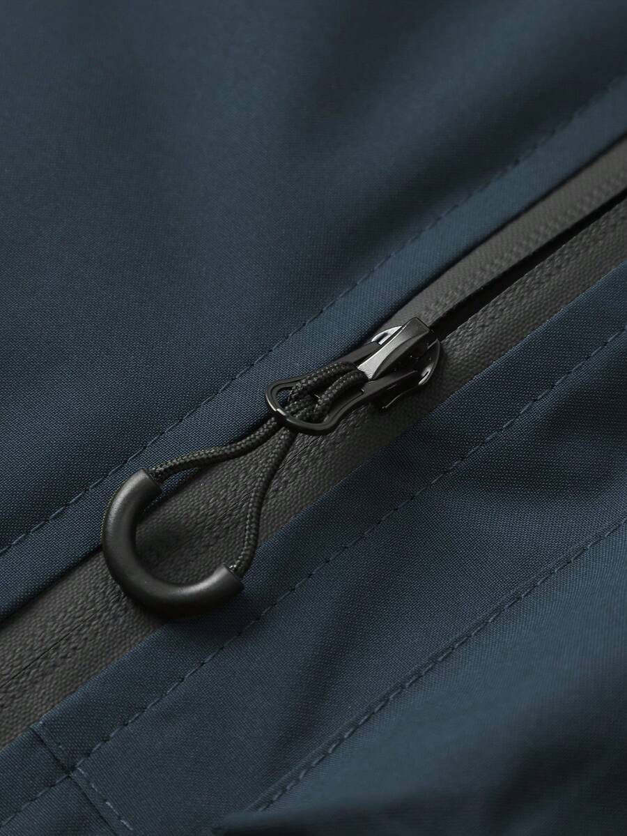 Muška softshell vetrovka sa kapuljačom i pertlama